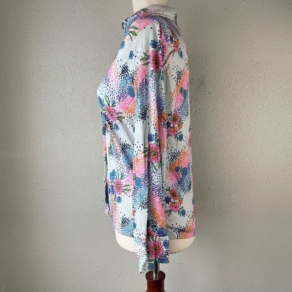 Vintage 70s Button Down Shirt Size S - Picture 2 of 5